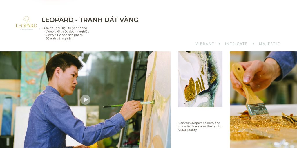 LEOPARD – TRANH DÁT VÀNG