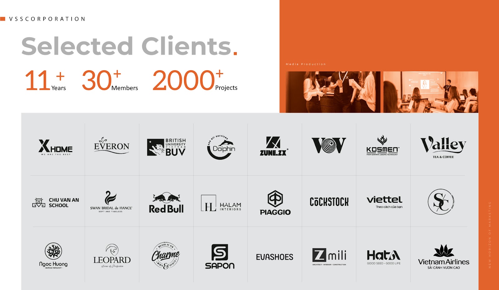 VSS Corp với hơn 15 năm kinh nghiệp