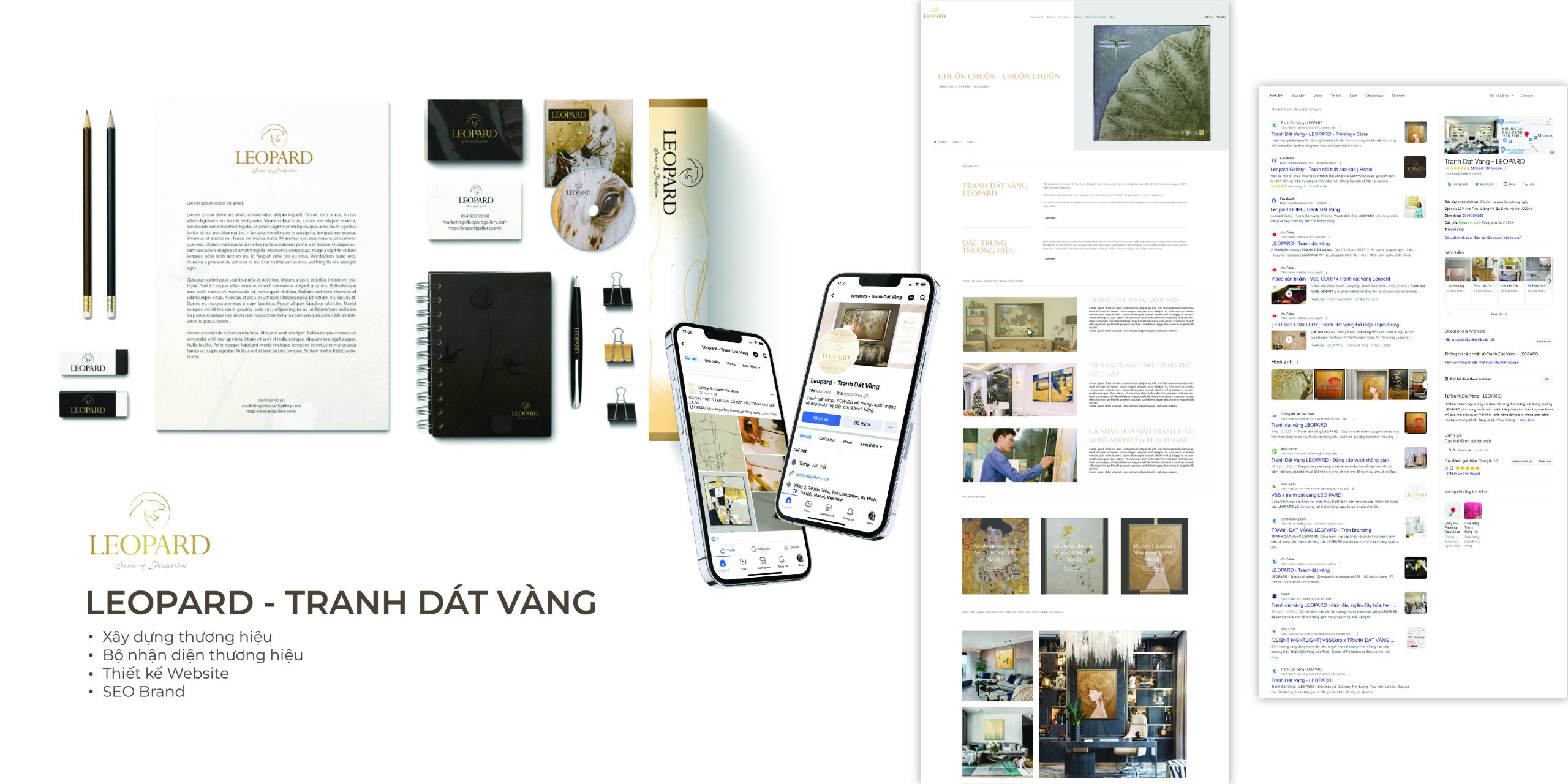 LEOPARD – TRANH DÁT VÀNG