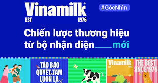 Bộ nhận diện thương hiệu của vinamilk